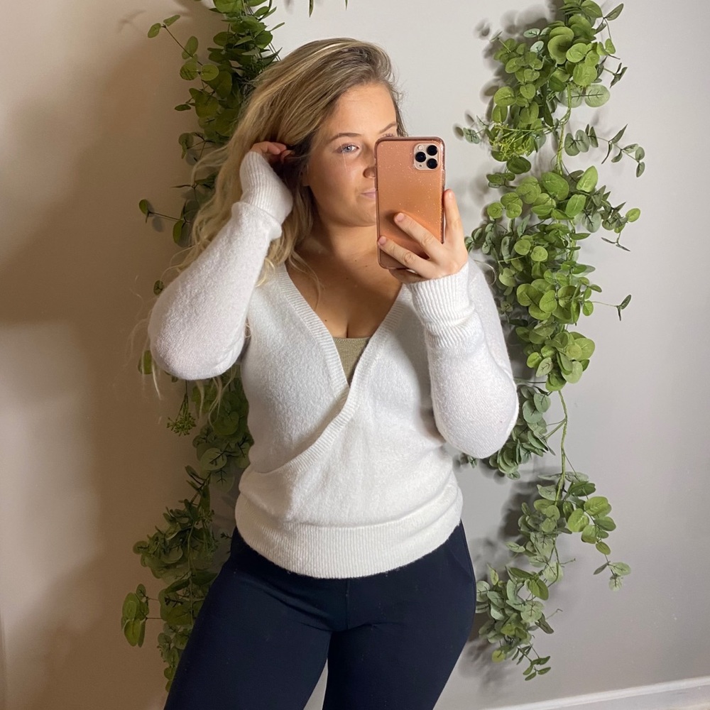 ✨Madewell Wrap Style Sweater XXS✨